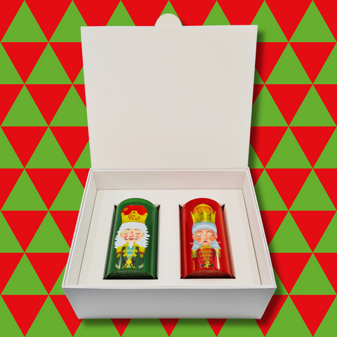 Nut-Cracking Gift Box • The Teas'mas Duo